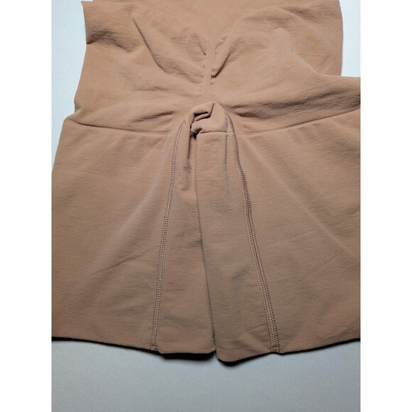 Spanx Power Series Medium Control Mid-Thigh Shorts Seamless Beige Womens M/M - Picture 6 of 11